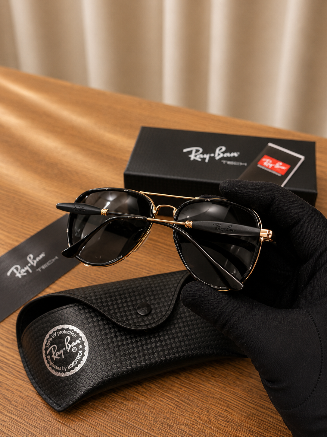 RayBan sunglasses full set