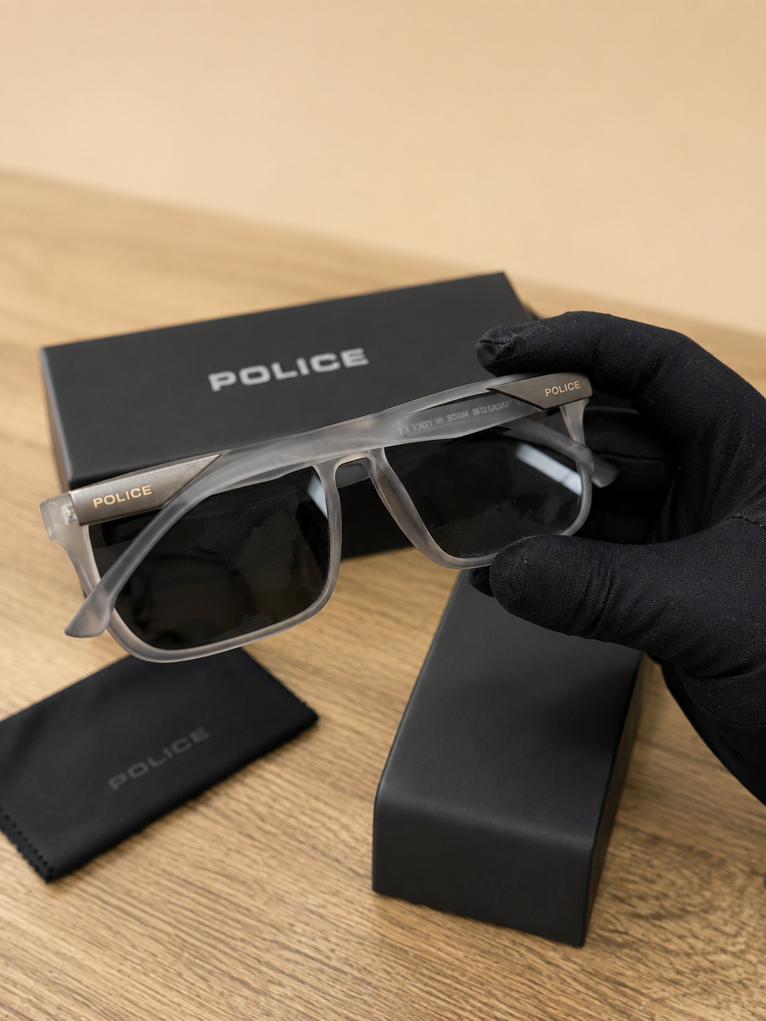 Police sunglasses full set