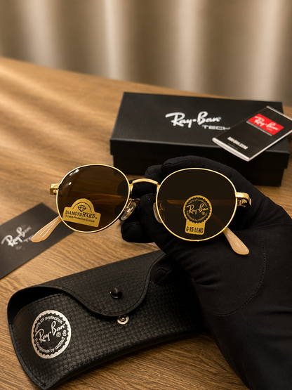 RayBan unisex sunglasses full set